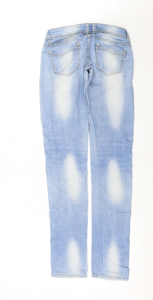 Preworn Womens Blue  Denim Skinny Jeans Size S L33 in