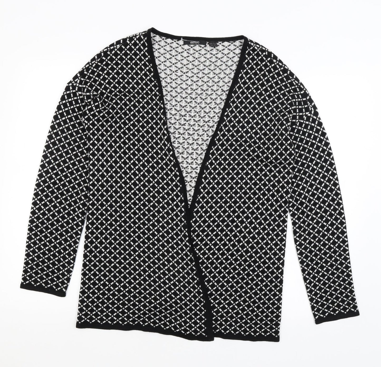 ESMARA Womens Black   Cardigan Jumper Size S