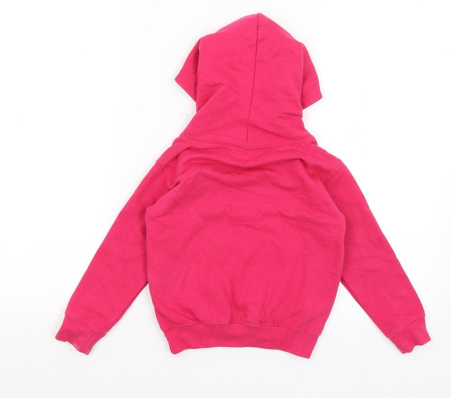 AWD Girls Pink   Pullover Hoodie Size 2 Years  - Dinosaurs