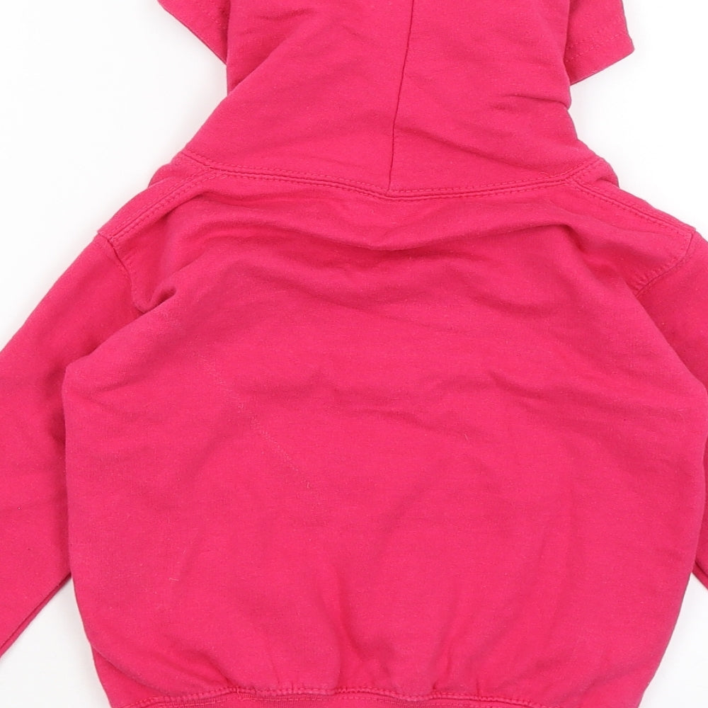 AWD Girls Pink   Pullover Hoodie Size 2 Years  - Dinosaurs