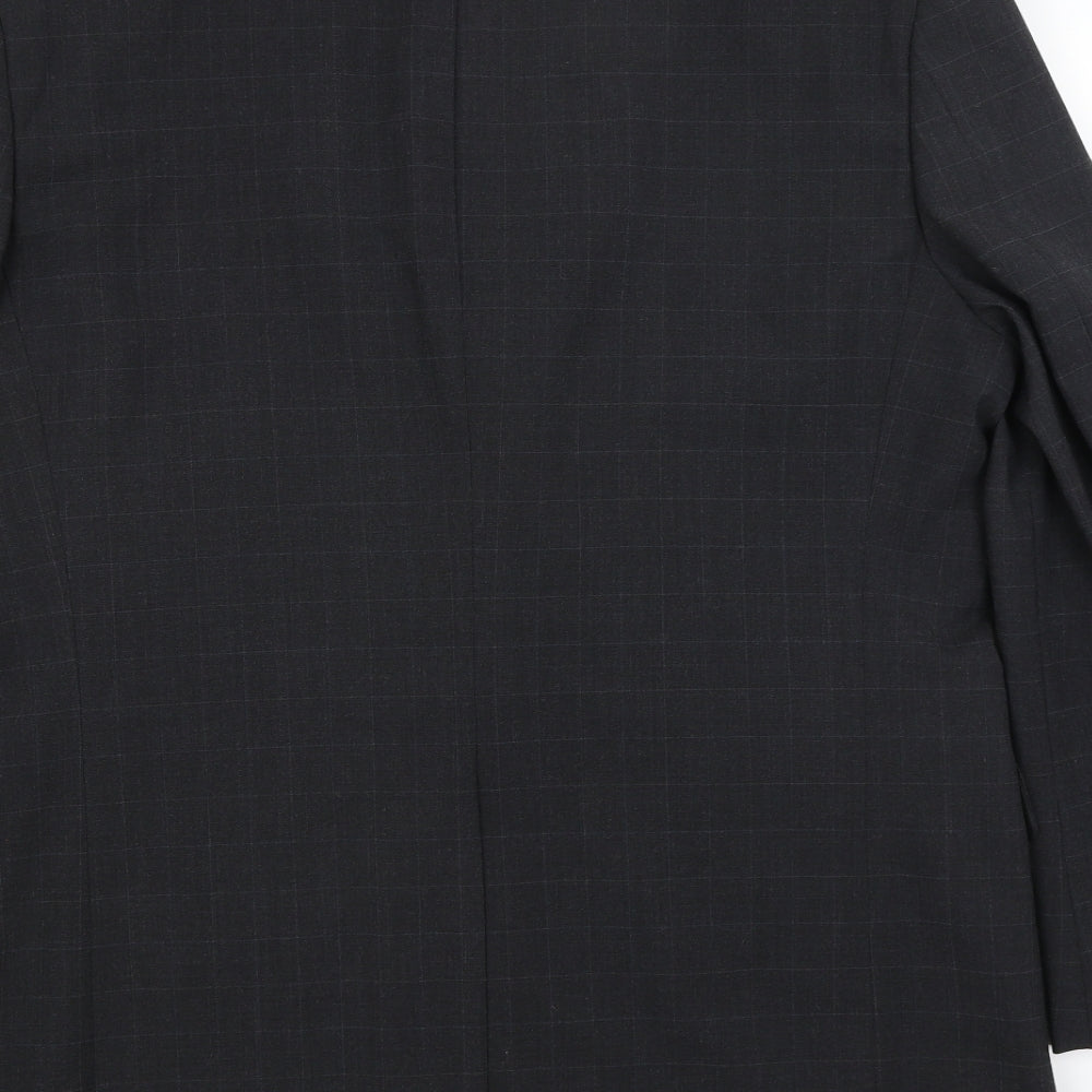 M&S Mens Grey   Jacket Blazer Size L