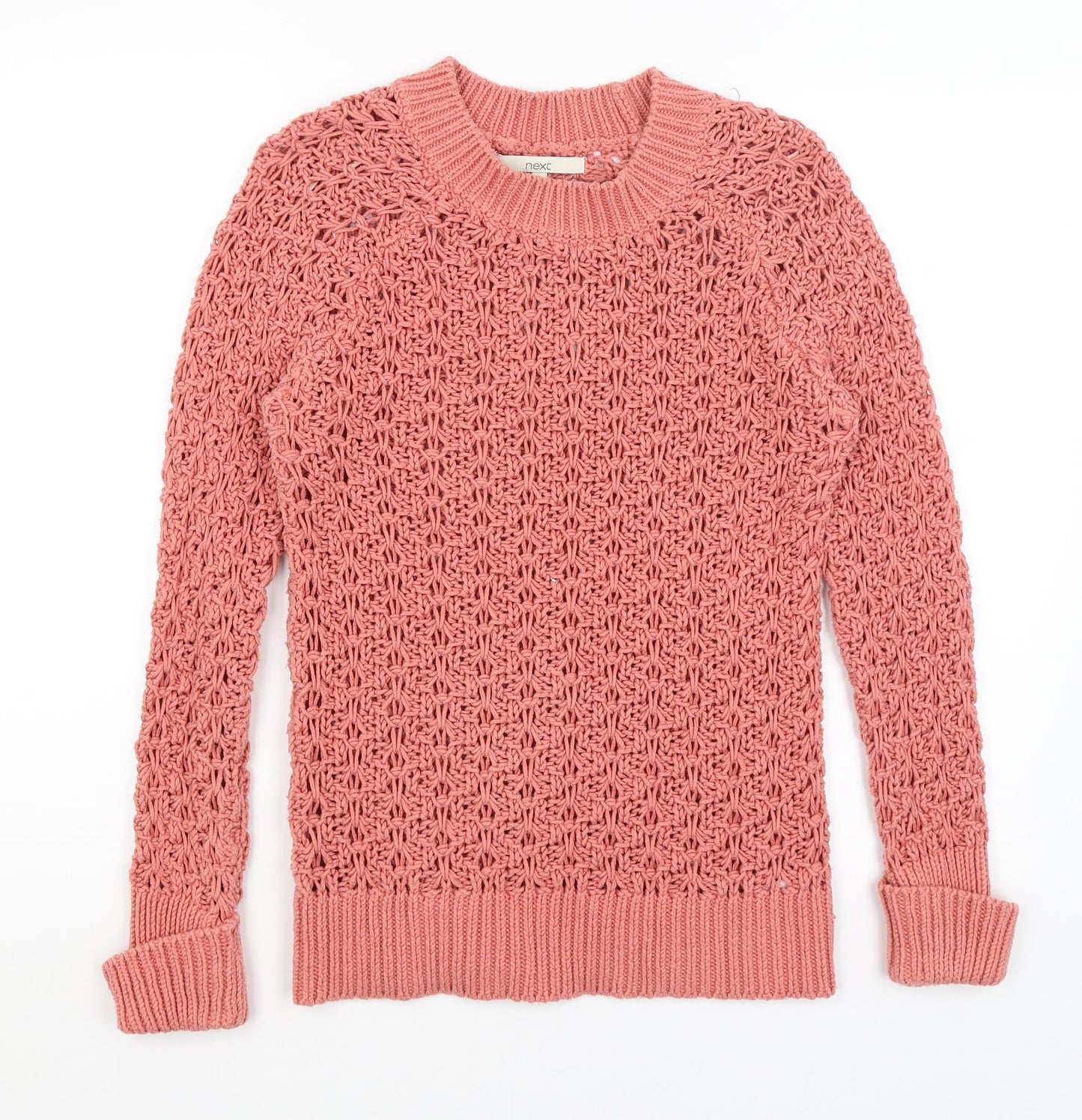 NEXT Womens Pink   Pullover Jumper Size S