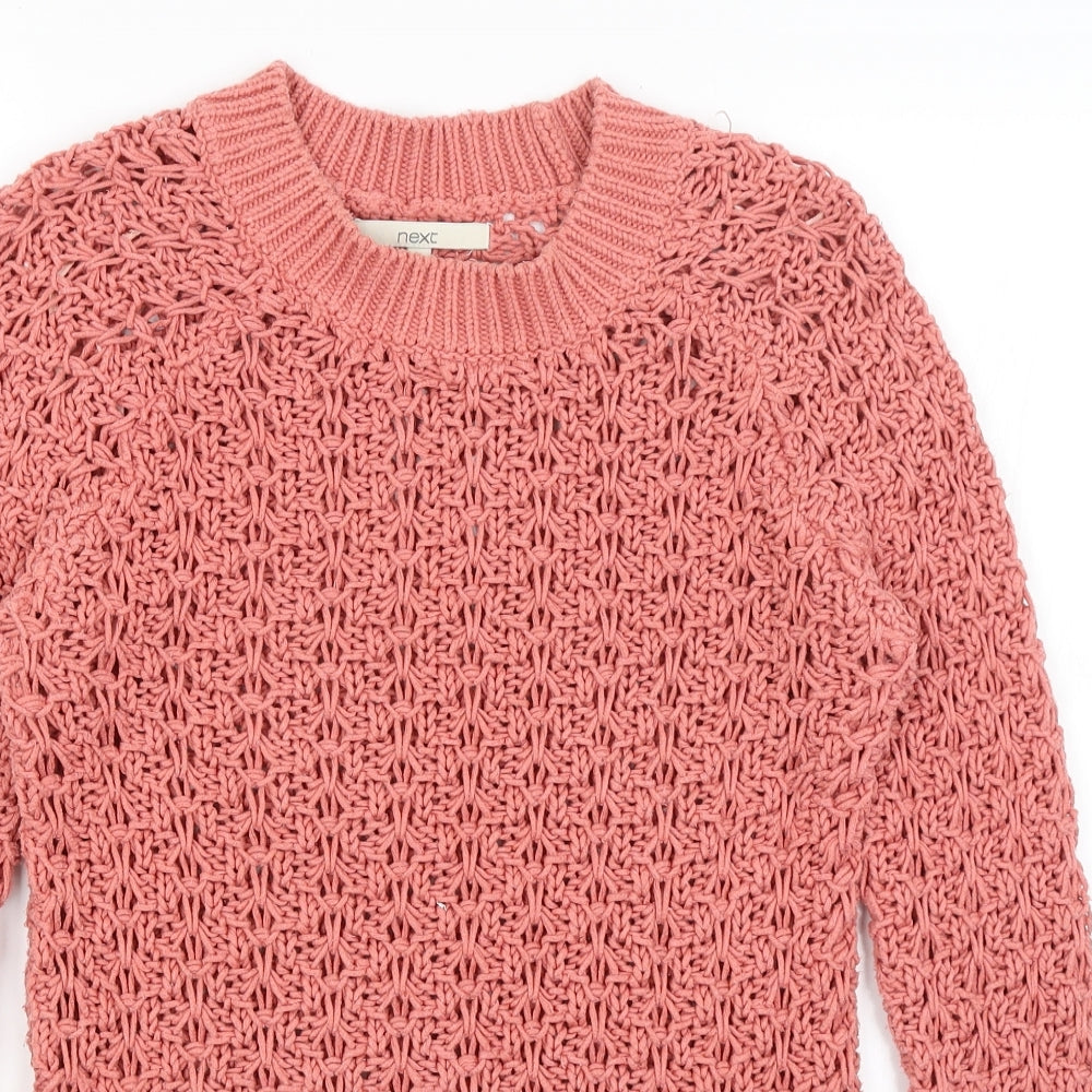 NEXT Womens Pink   Pullover Jumper Size S