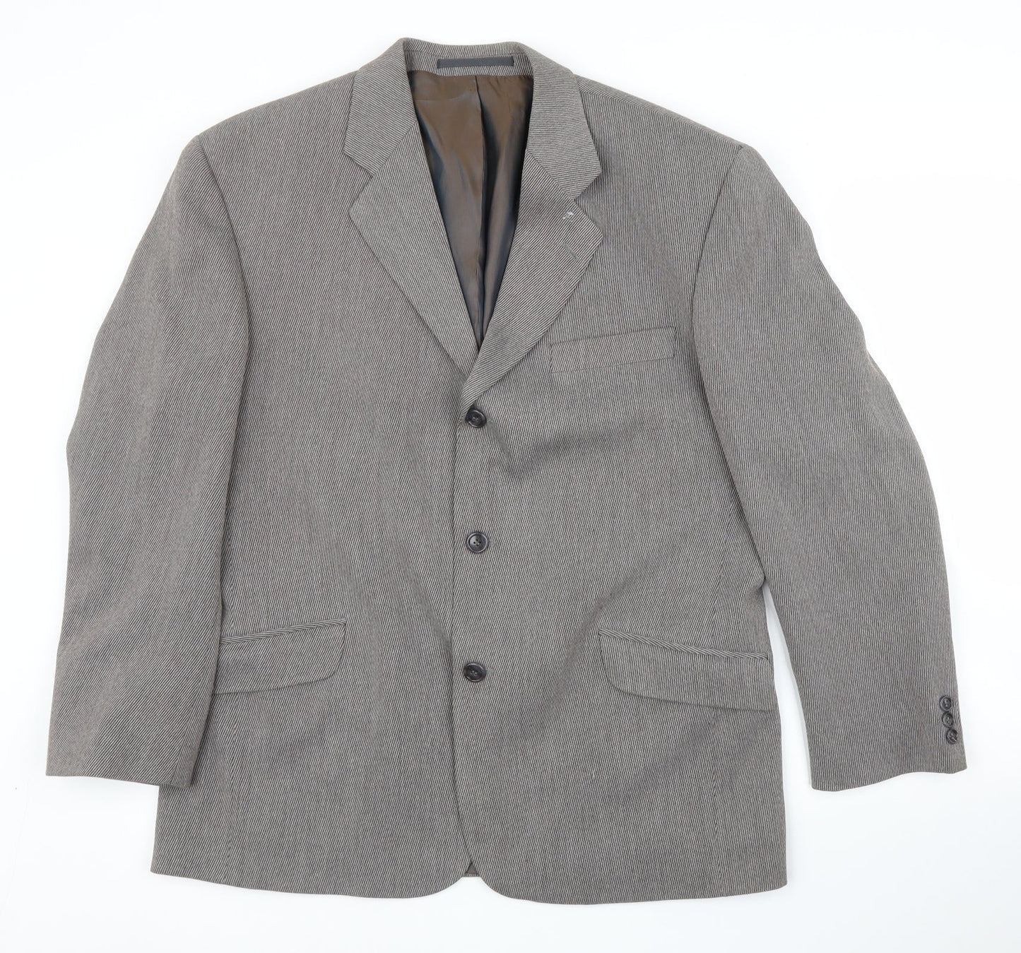 Burtons Mens Grey   Jacket Suit Jacket Size 42