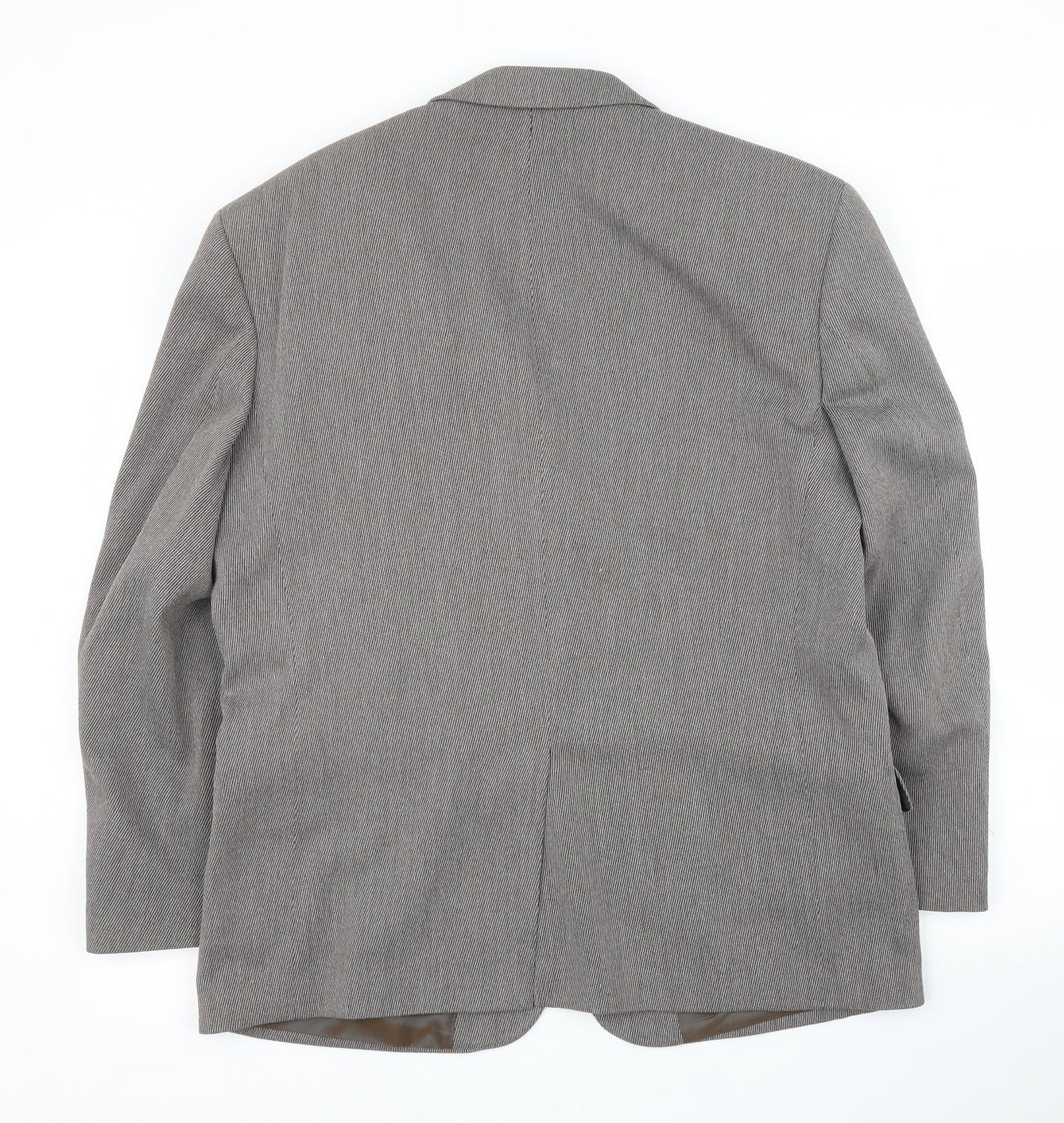 Burtons Mens Grey   Jacket Suit Jacket Size 42