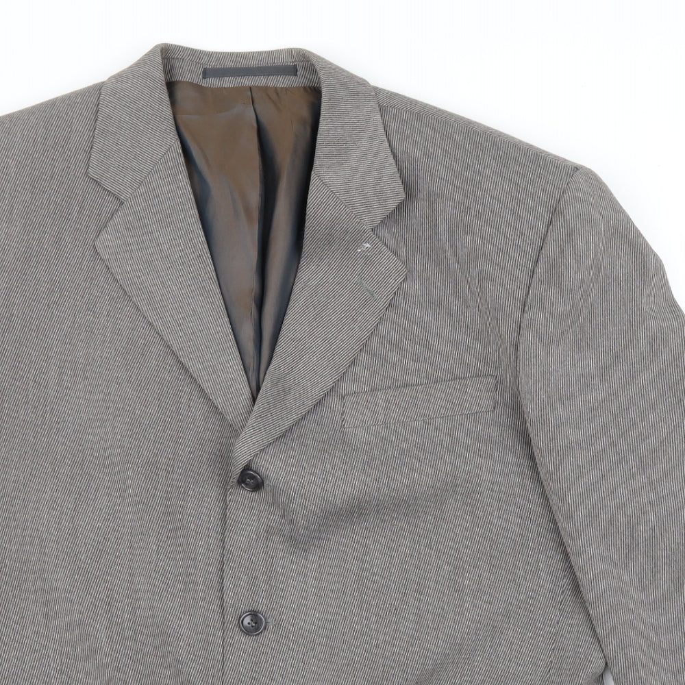 Burtons Mens Grey   Jacket Suit Jacket Size 42