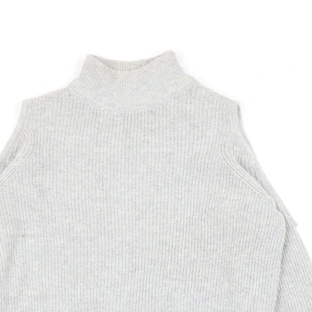 Primark Womens Grey   Pullover Jumper Size S