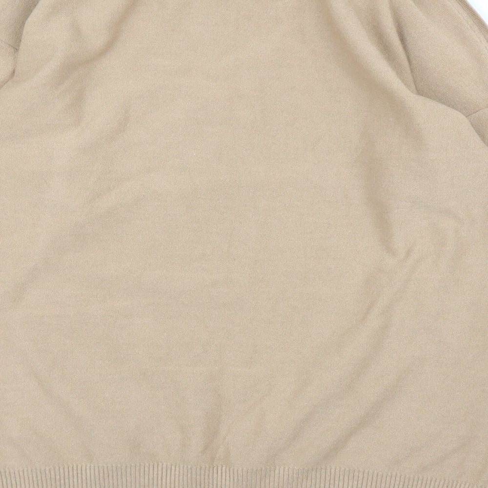Dorothy Perkins Womens Beige   Pullover Jumper Size 14