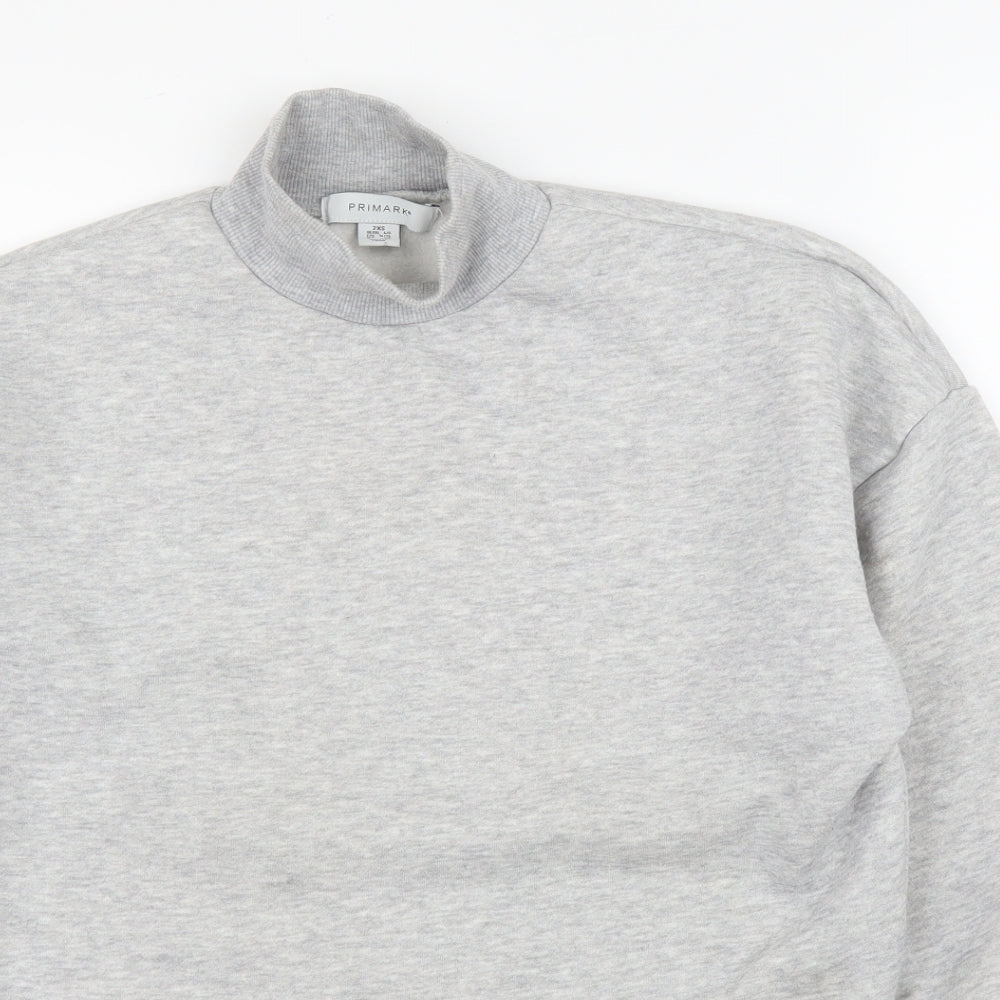 Primark Womens Grey   Pullover Jumper Size 2XS
