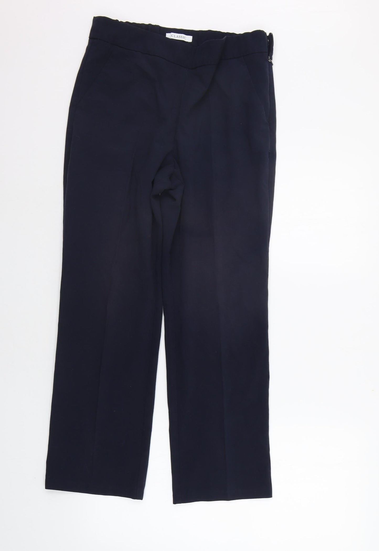 Marks and Spencer Womens Blue   Trousers  Size 10 L26 in