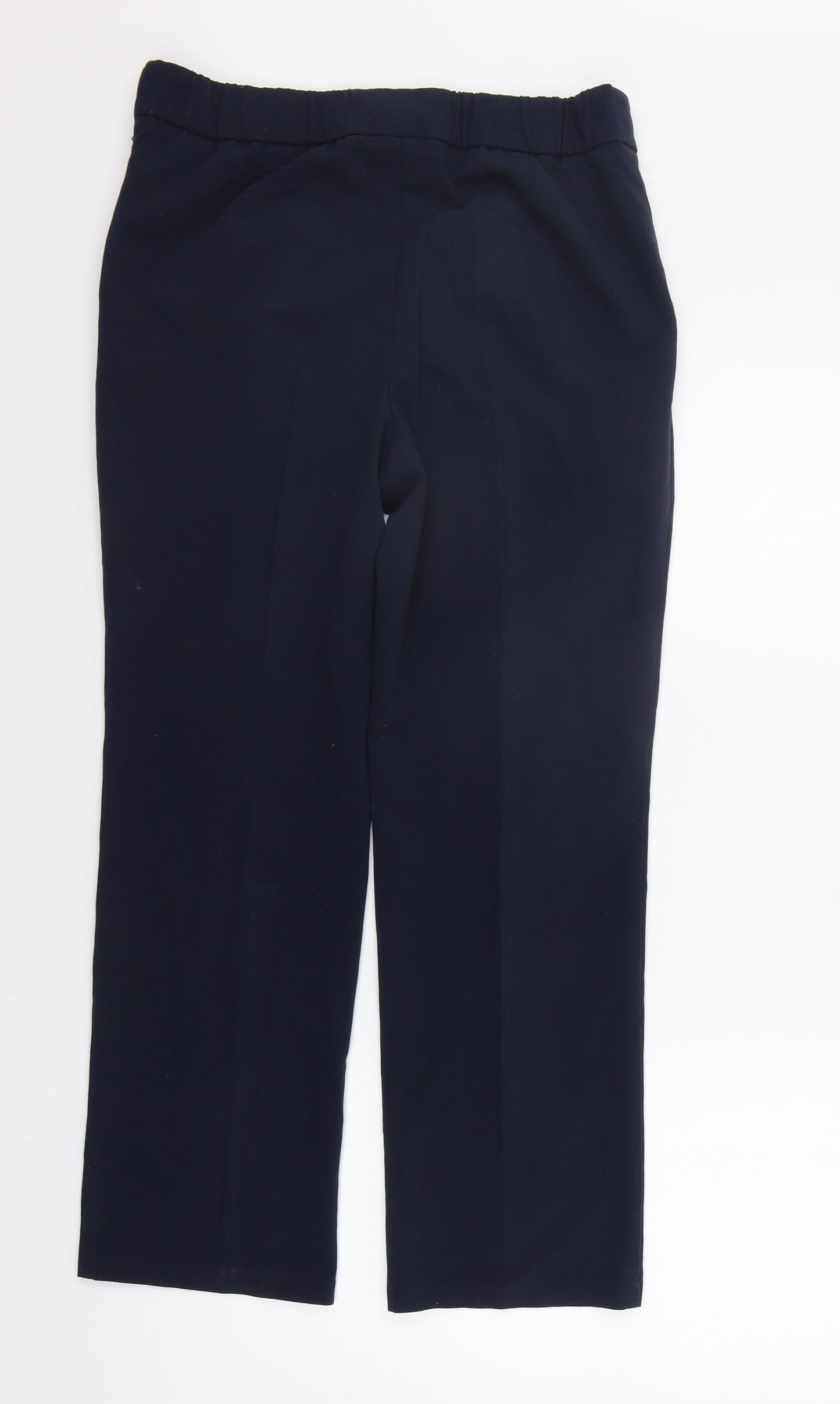 Marks and Spencer Womens Blue   Trousers  Size 10 L26 in