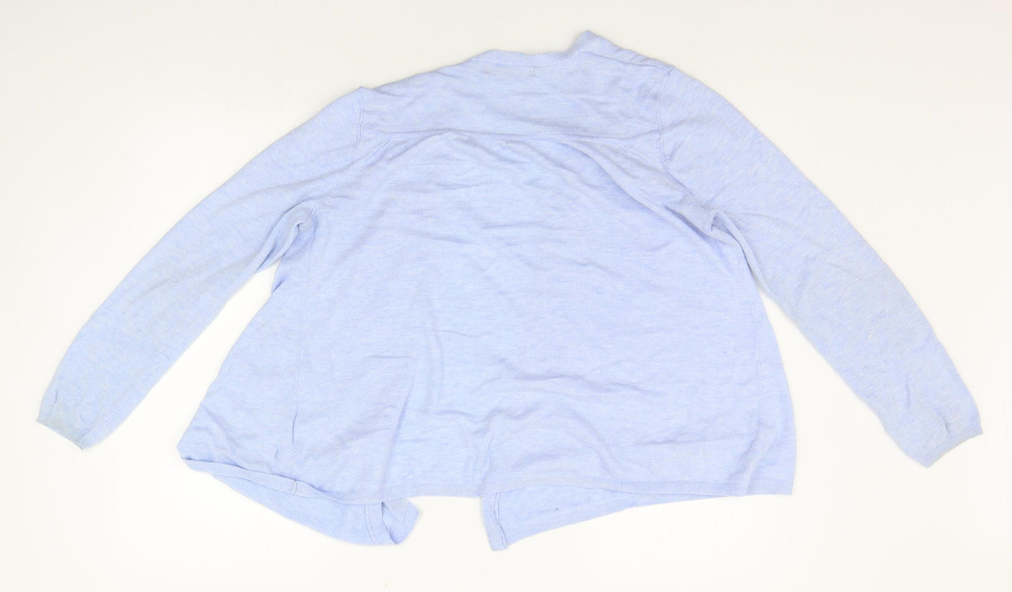 Marks and Spencer Womens Blue   Cardigan Jumper Size 14