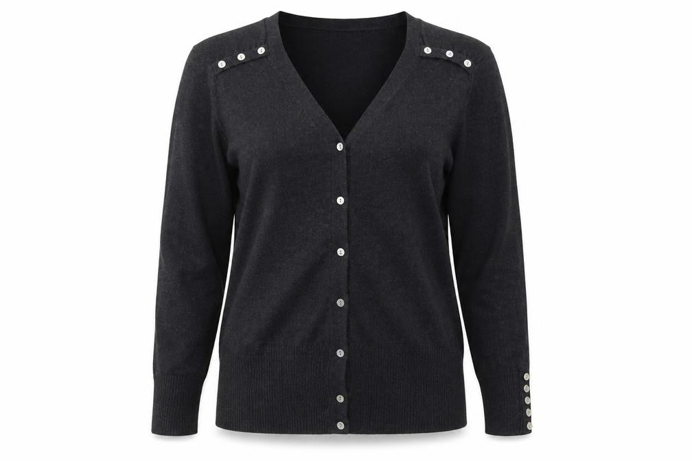 Autonomy Womens Grey   Cardigan Jumper Size 14