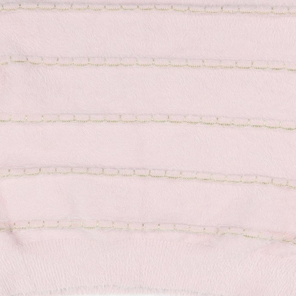Ely Womens Pink  Knit Pullover Jumper Size M