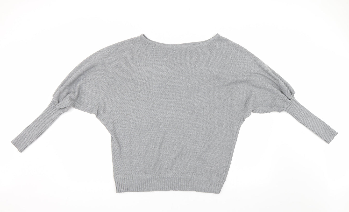 Yoins Womens Grey  Knit Pullover Jumper Size M  - Bat Wing