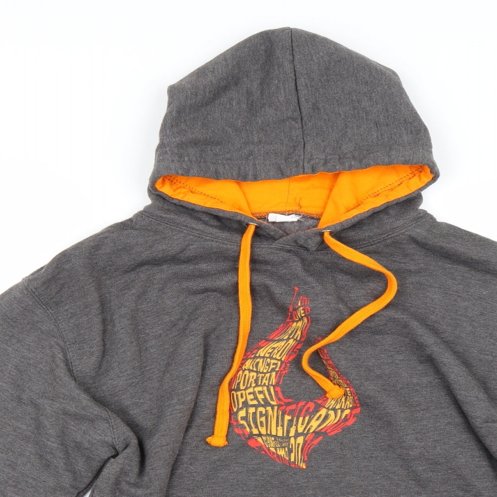 AWD Womens Grey   Pullover Hoodie Size M  - Youth Ministry