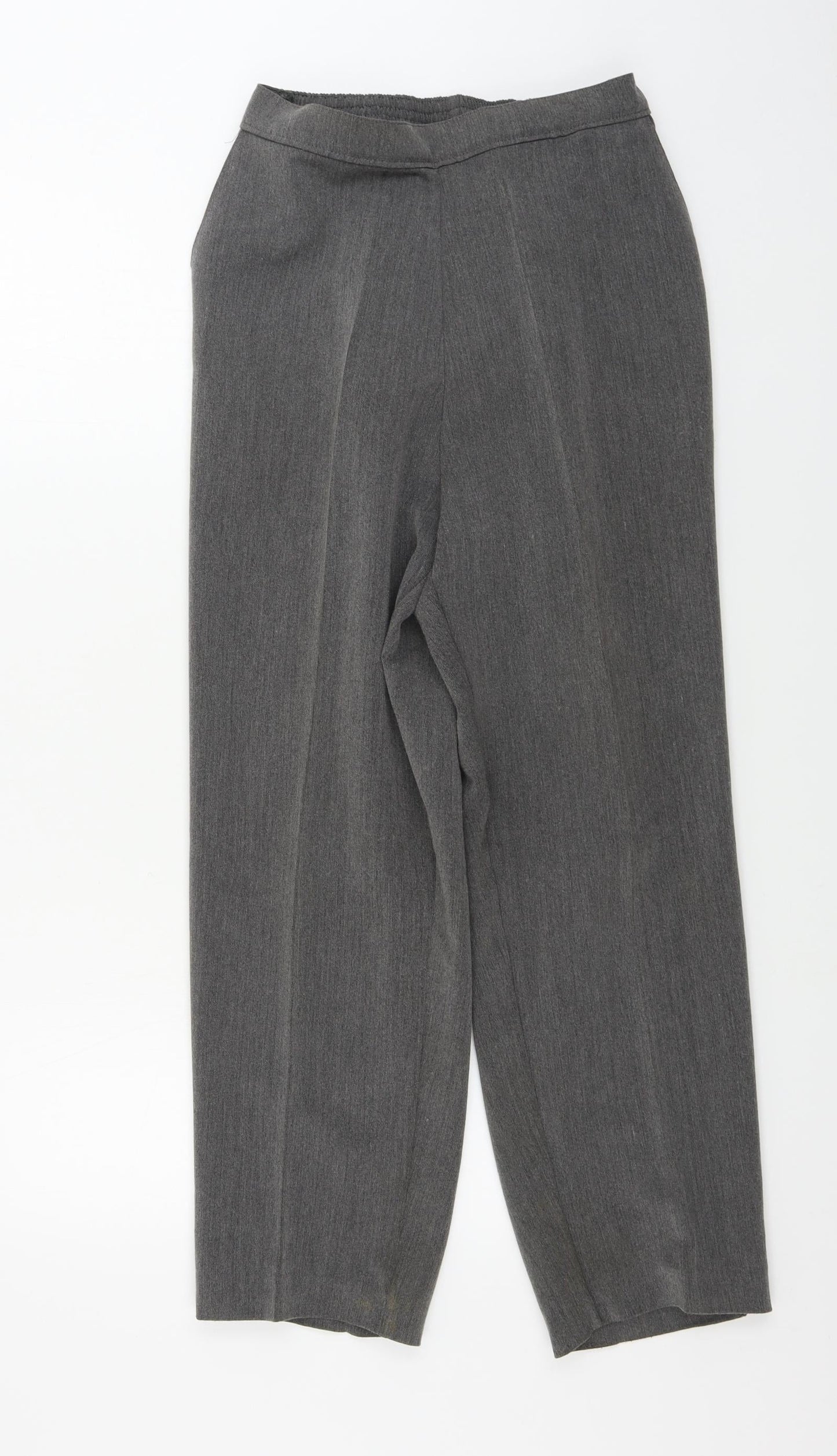 Preworn  Womens Grey   Trousers  Size 14 L23 in