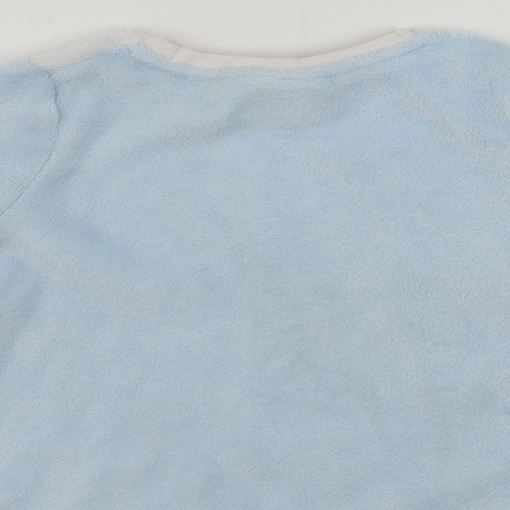 George Girls Blue   Top Pyjama Top Size 3-4 Years  - peppa pig christmas