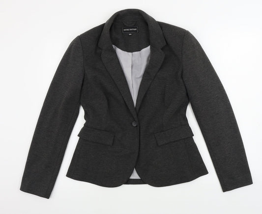 Vintage Boutique  Womens Grey   Jacket Blazer Size 12
