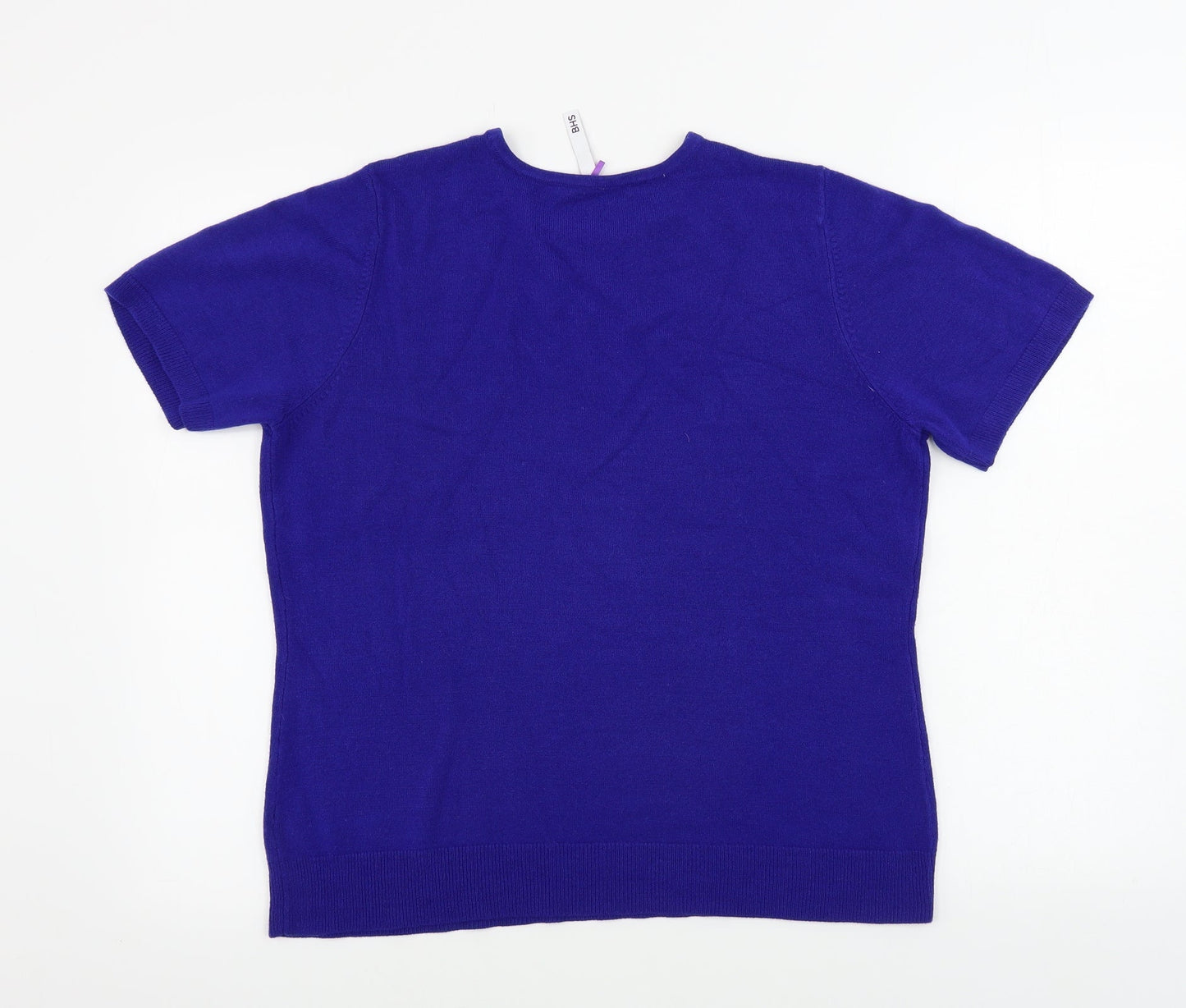 BHS  Womens Blue   Pullover Jumper Size 14