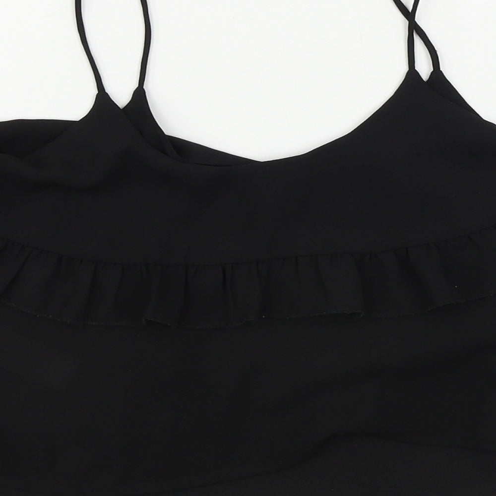 New Look  Girls Black   Basic Blouse Size 11 Years
