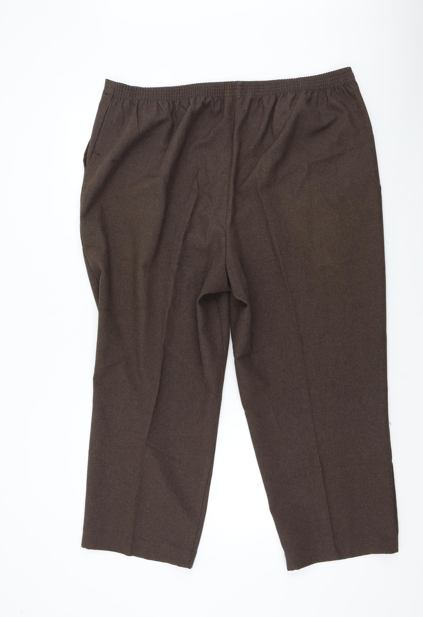 BM Womens Brown   Trousers  Size 20 L25 in