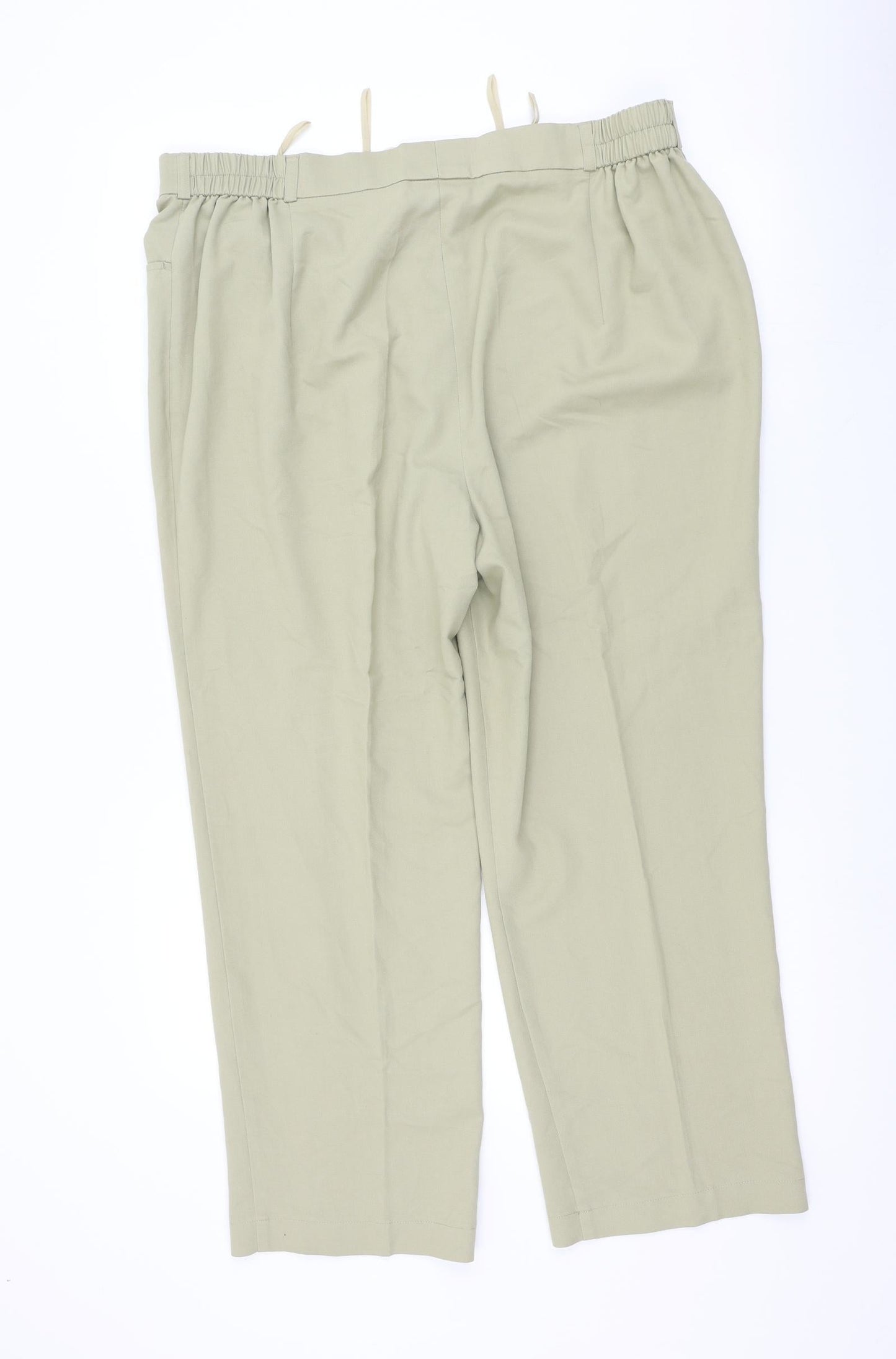 Preworn Womens Beige   Trousers  Size 20 L27 in