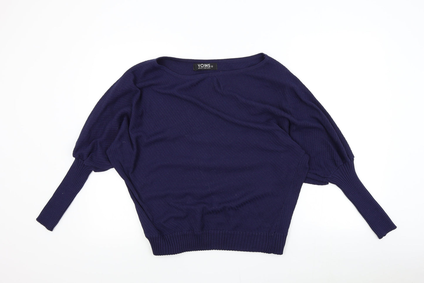 Yoins Womens Blue   Pullover Jumper Size M