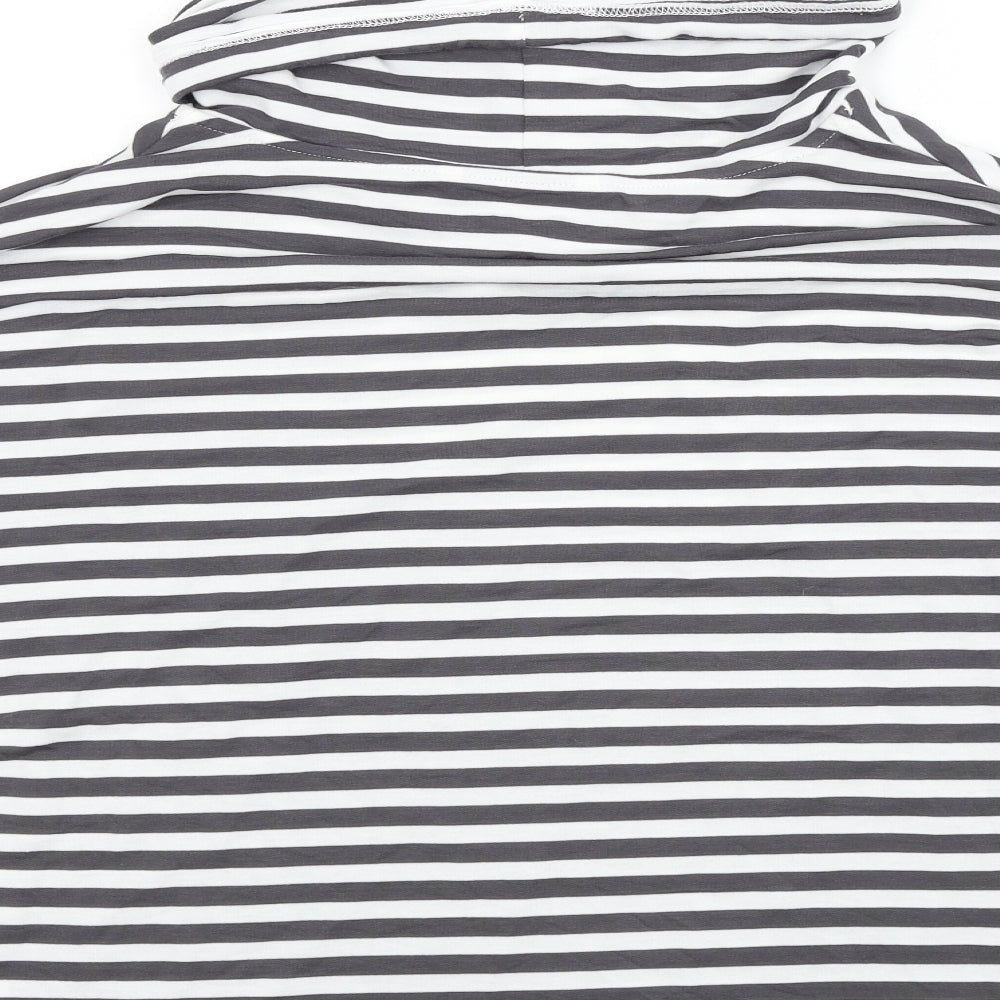 TU Womens Multicoloured Striped  Pullover Jumper Size 8