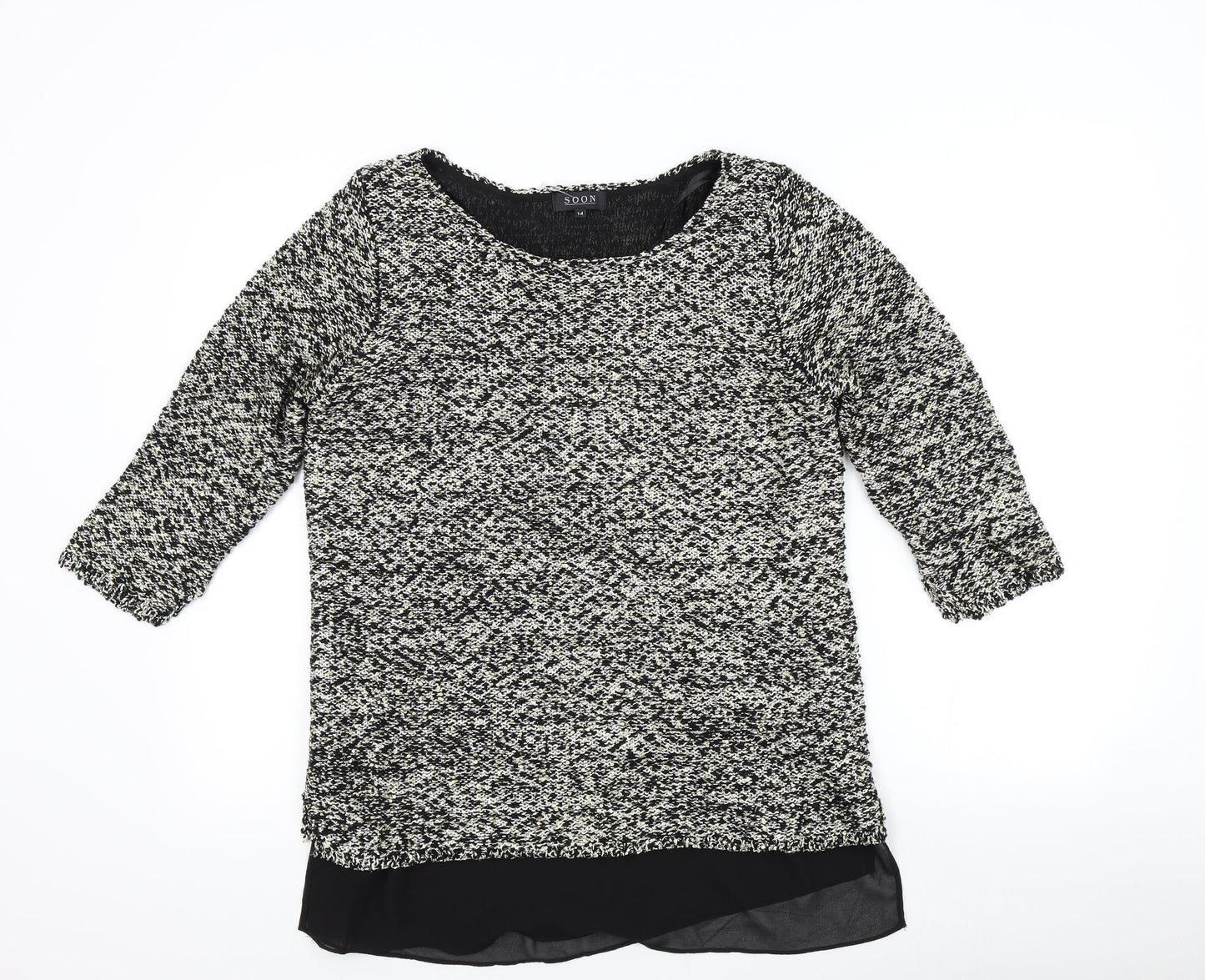 Matalan Womens Multicoloured   Pullover Jumper Size 14
