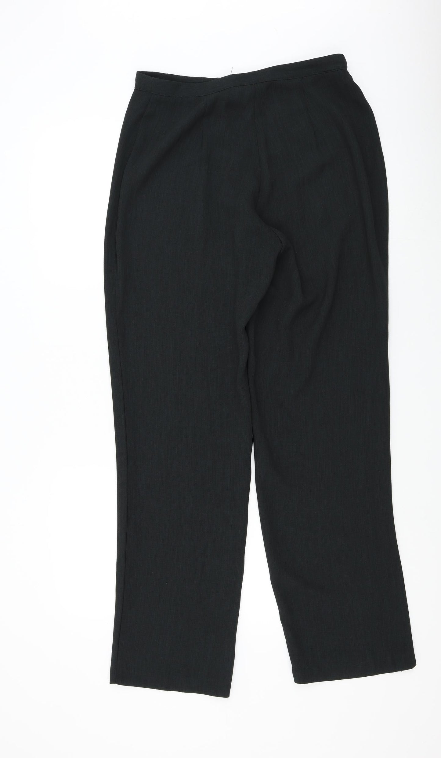 AWARD Womens Black   Trousers  Size 12 L31.5 in