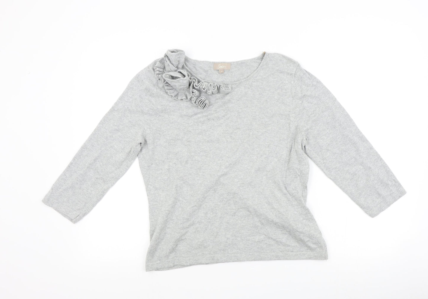 Matalan Womens Grey   Pullover Jumper Size 16