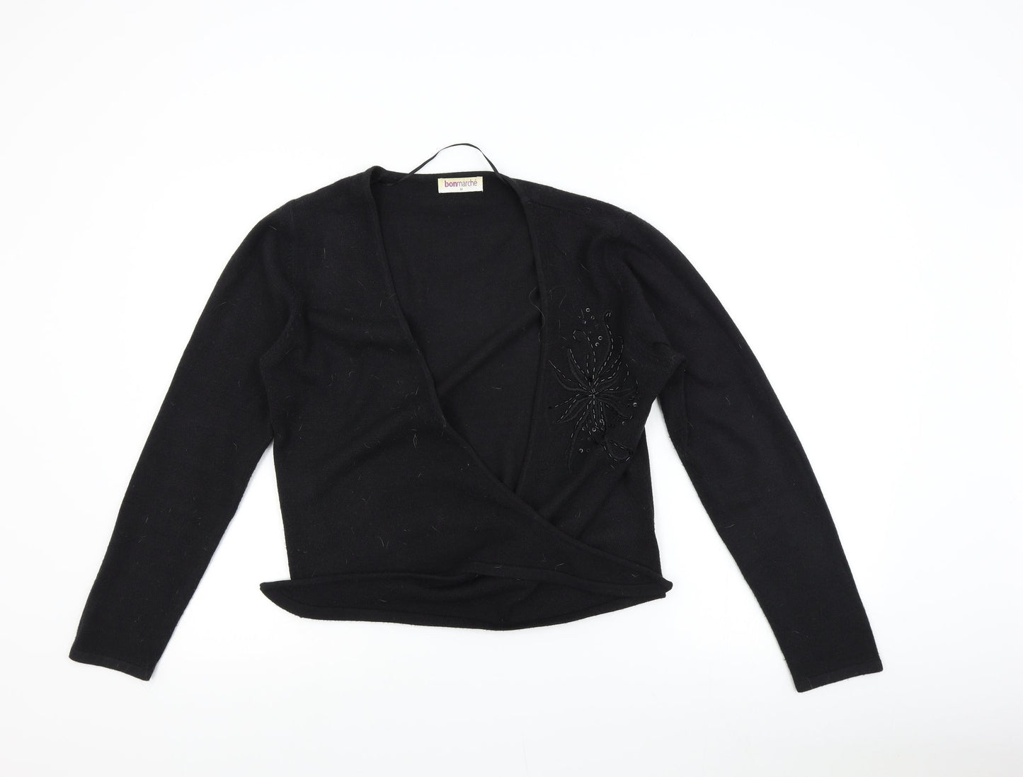 Bonmarché Womens Black   Cardigan Jumper Size M