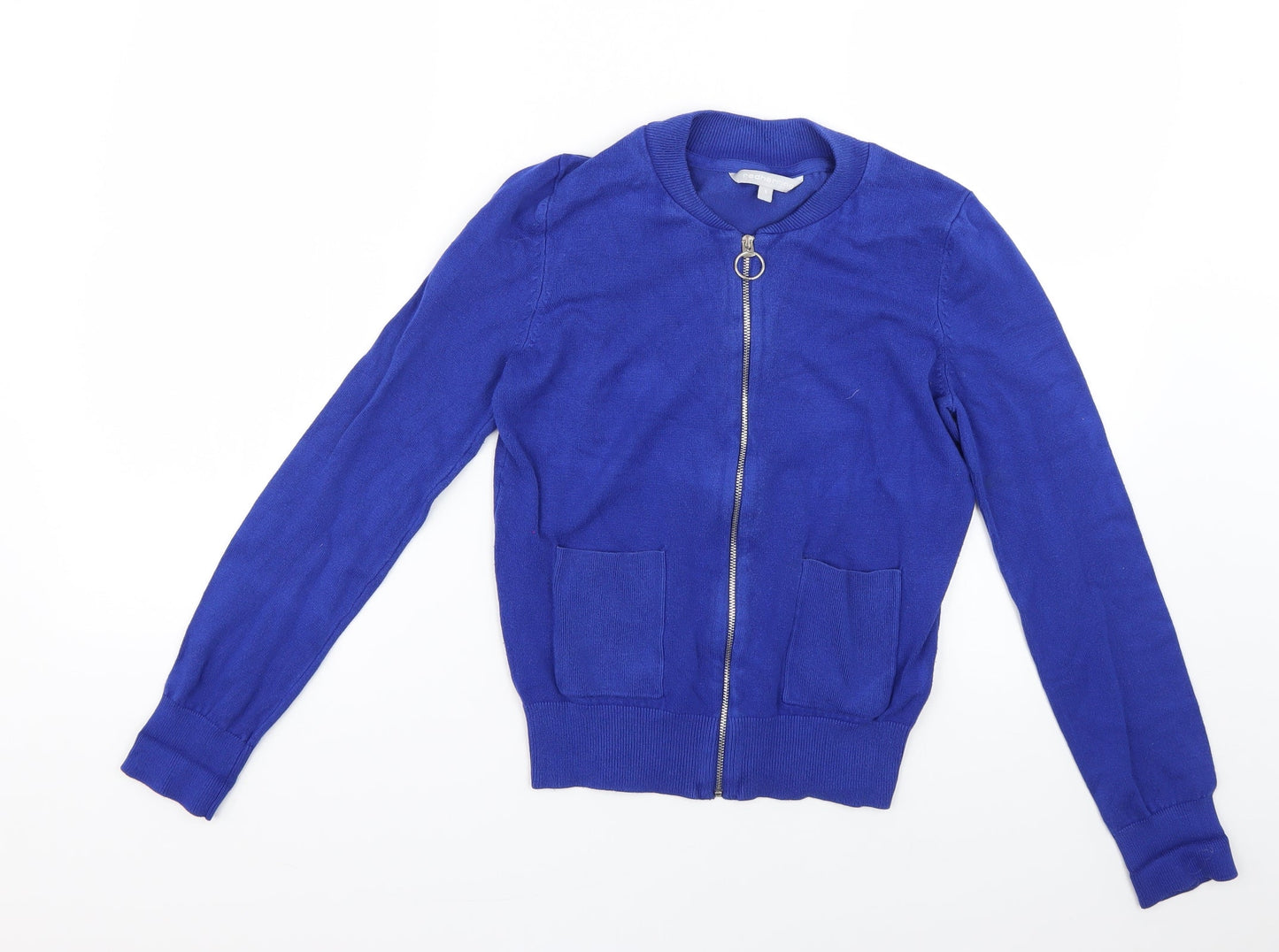 redherring Womens Blue   Full Zip Jumper Size 8
