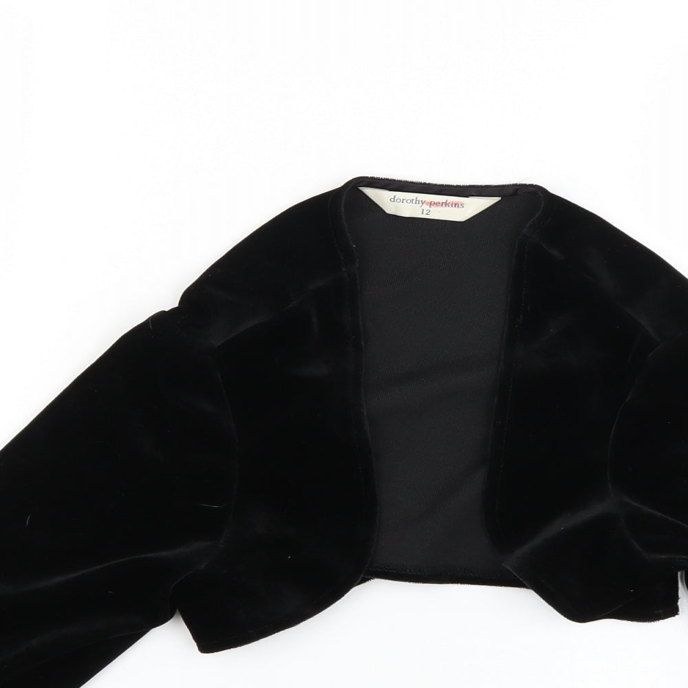 Dorothy Perkins Womens Black   Cardigan Jumper Size 12