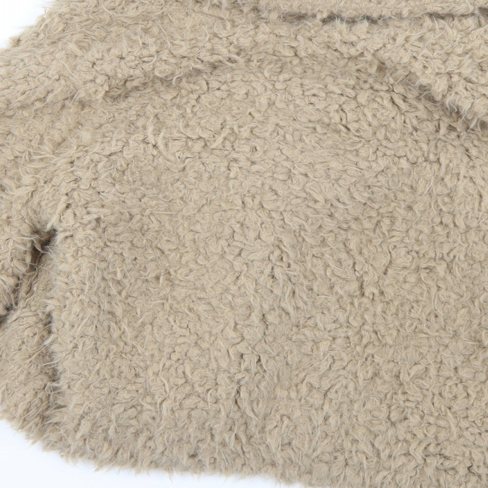 Primark Womens Beige   Overcoat Coat Size 12