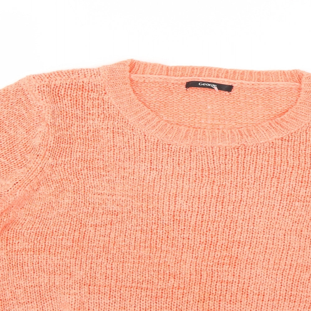 George Womens Orange    Jumper Size 14
