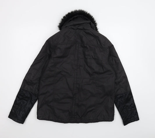 River Island Womens Black   Jacket  Size 8