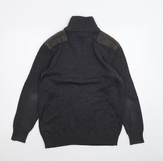AriZona Mens Black   Pullover Jumper Size M
