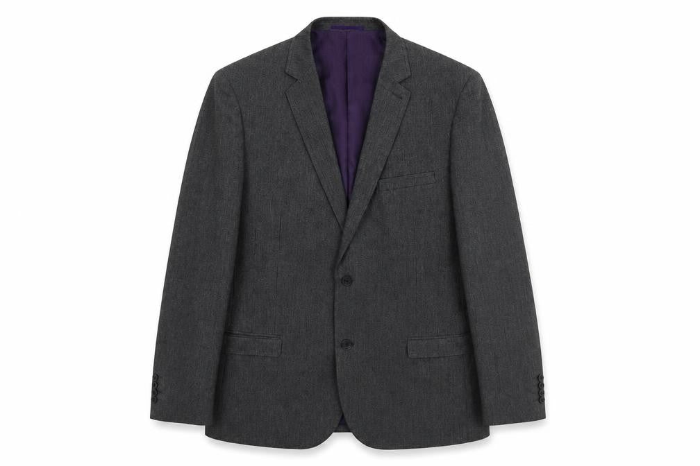 George Mens Black   Jacket Suit Jacket Size 44