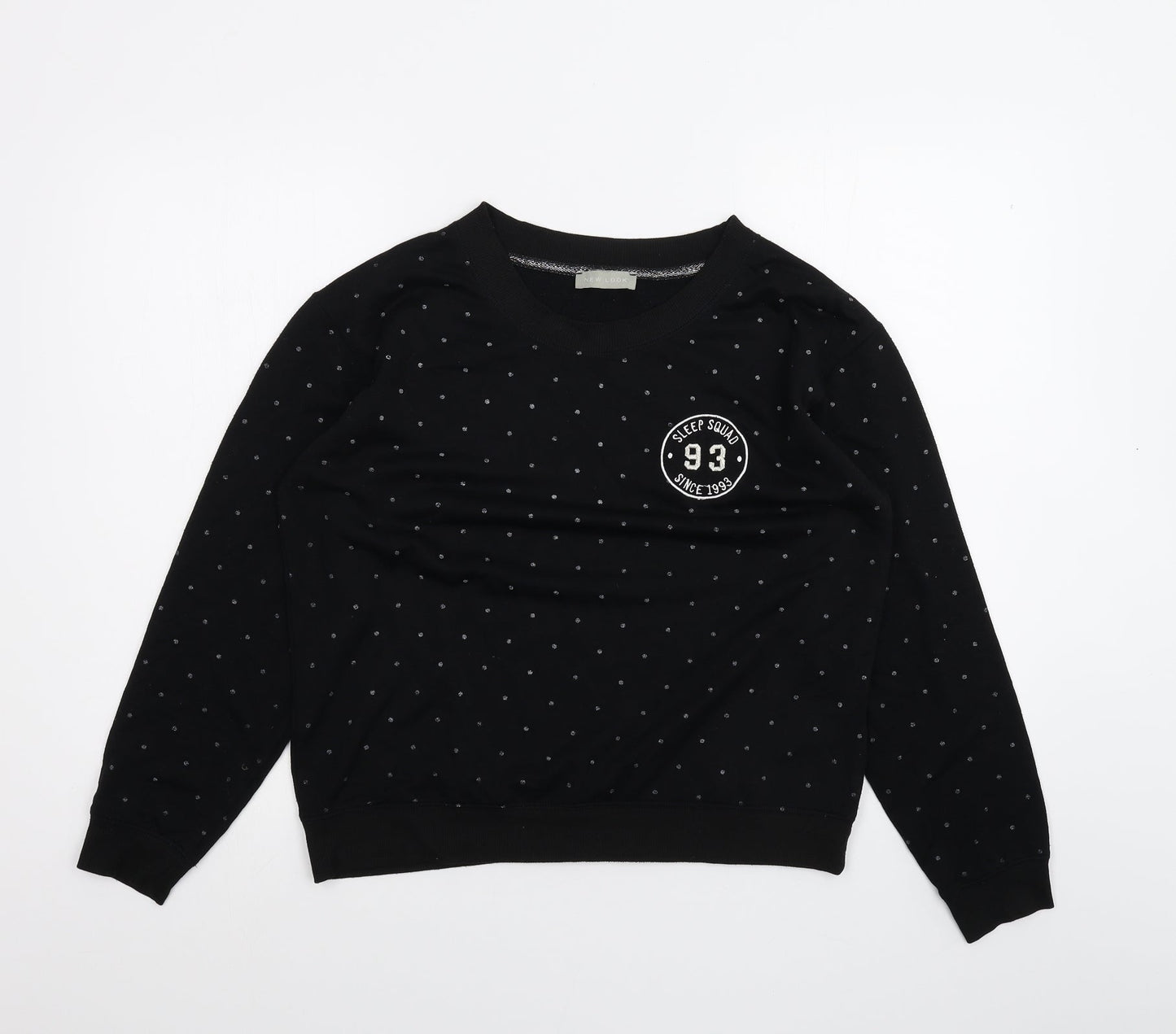 New Look Womens Black   Pullover Jumper Size 10