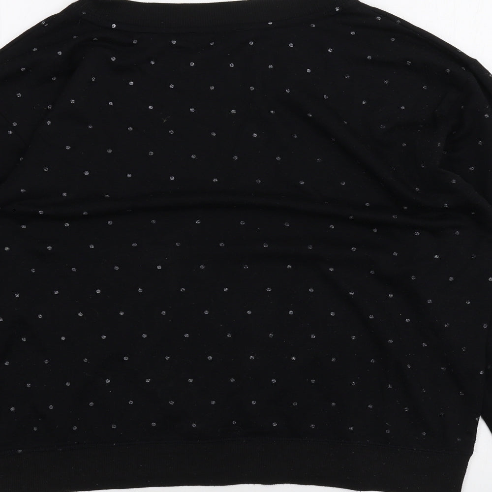 New Look Womens Black   Pullover Jumper Size 10