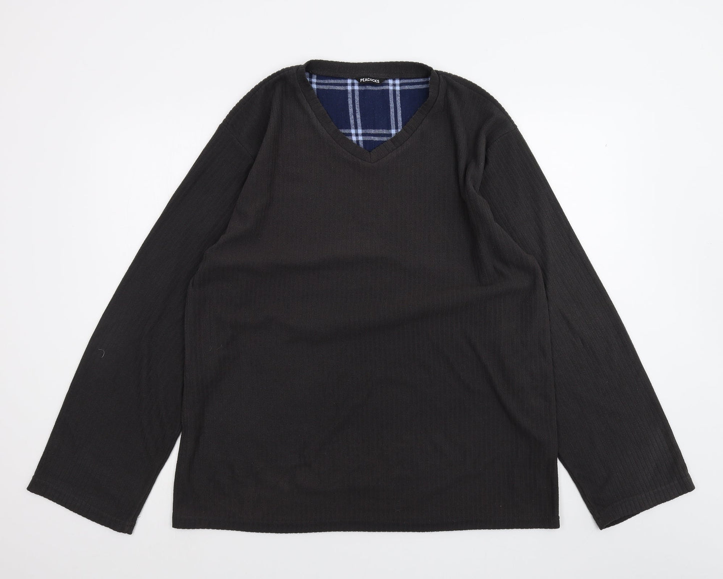 Peacocks Womens Black   Pullover Jumper Size L