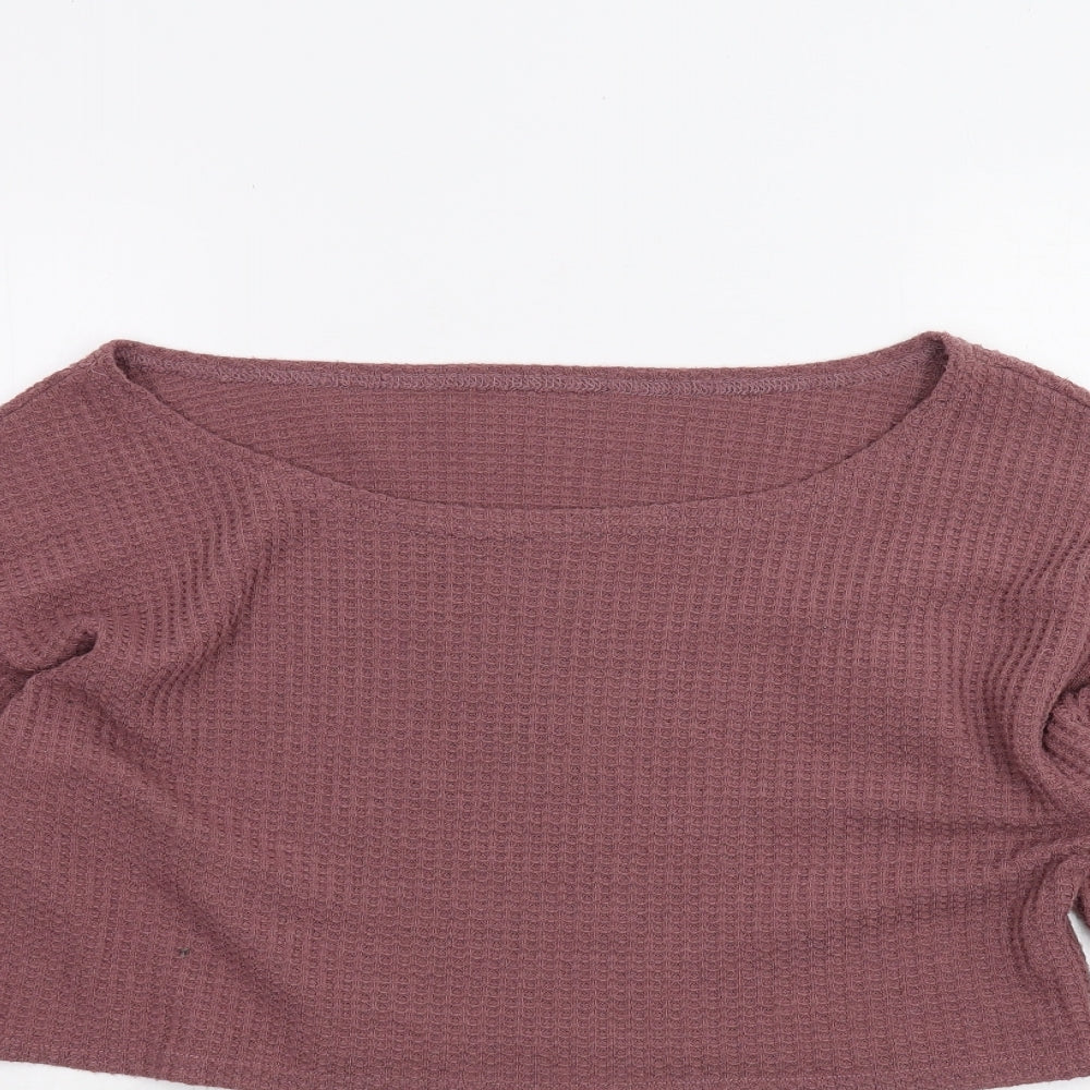 Preworn Womens Pink   Pullover Jumper Size XL