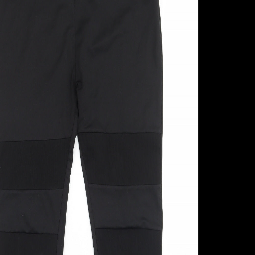 Missguided Womens Black   Trousers  Size 10 L26 in