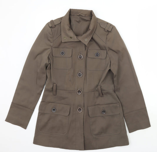 F&F Womens Green   Jacket Coat Size 10