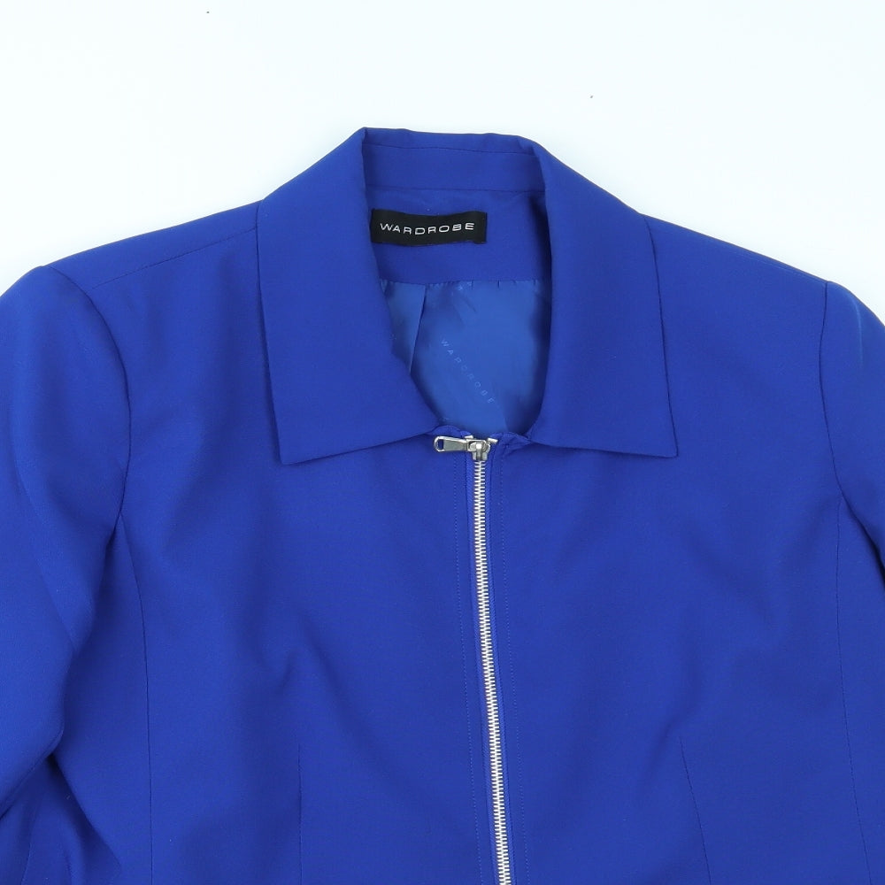 Wardrobe Womens Blue   Jacket Blazer Size 18