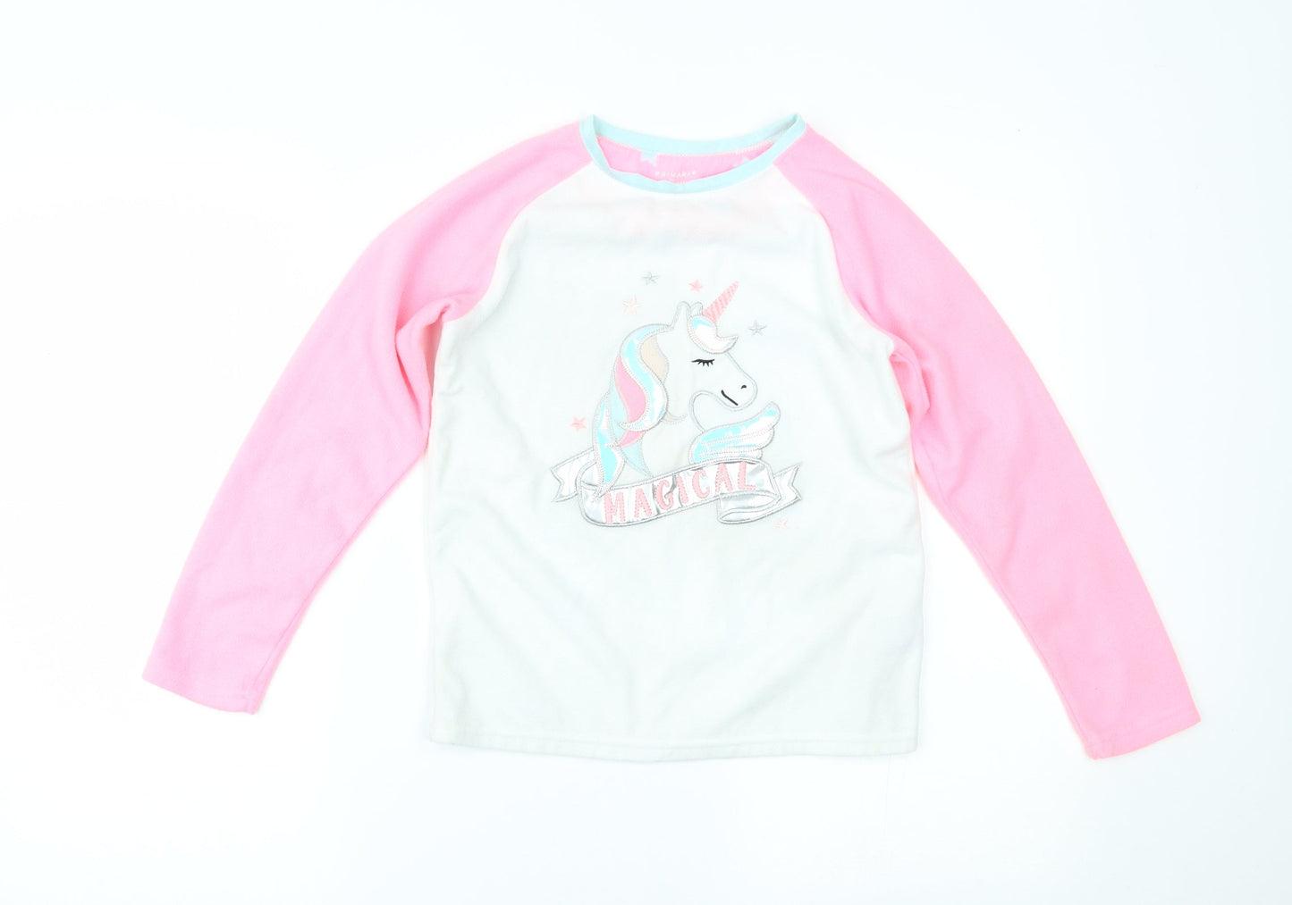 Primark Girls Multicoloured   Top Pyjama Top Size 9-10 Years