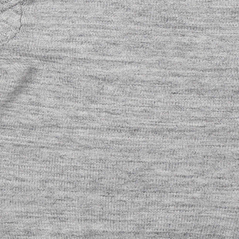H&M Womens Grey  Knit Pullover Sweatshirt Size XS