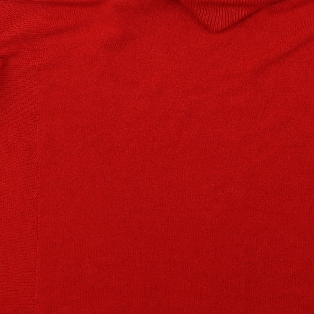 NEXT Womens Red   Pullover Sweatshirt Size 10
